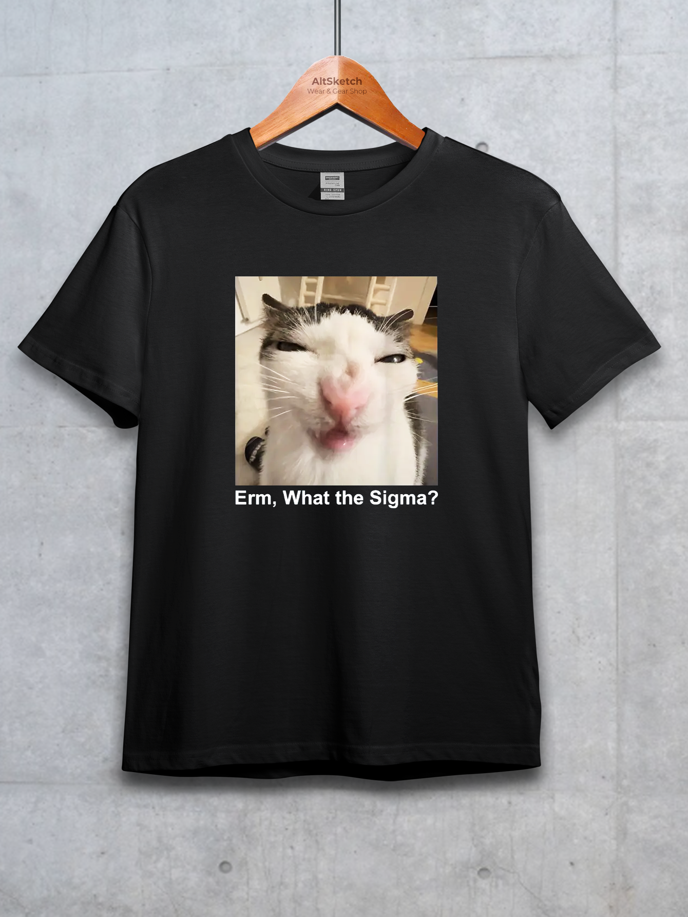 AltSketch Praise the Load Crew Neck T shirt for men.